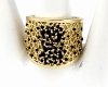gold ring 17,00mm. gold-plated engagement xuping