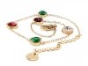 BRACELET GOLD CELEBRITY STAINLESS STEEL