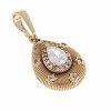 18k gold plated set pendant earrings xuping