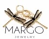 gold earrings made of stainless steel