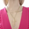 GOLD CHAIN NECKLACE celebrity STAINLESS STEEL