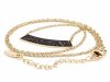 GOLD CHAIN NECKLACE celebrity STAINLESS STEEL