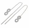 gold earrings made of stainless steel