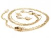 GOLD CHAIN NECKLACE celebrity STAINLESS STEEL