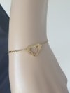 BRACELET GOLD CELEBRITY STAINLESS STEEL