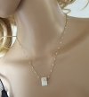 GOLD CHAIN NECKLACE celebrity STAINLESS STEEL