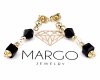 gold earrings made of stainless steel