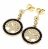 EARRINGS SILVER STAINLESS STEEL CELEBRITY