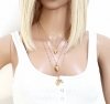 GOLD CHAIN NECKLACE celebrity STAINLESS STEEL