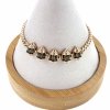 gold bracelet for a gold-plated leg