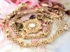 GOLD CHAIN NECKLACE celebrity STAINLESS STEEL