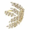 gold ring 17,00mm. gold-plated engagement xuping