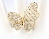gold ring 18,60mm. gold-plated engagement xuping