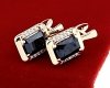 exclusive swarovski gold-plated earrings