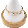 gold bracelet for a gold-plated leg