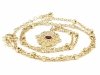 GOLD CHAIN NECKLACE celebrity STAINLESS STEEL