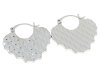 gold plated earrings with exclusive cubic zirconia