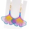 EARRINGS SILVER STAINLESS STEEL CELEBRITY