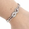 gold bracelet for a gold-plated leg