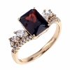 gold ring 18,60mm. gold-plated engagement xuping