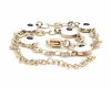 BRACELET GOLD CELEBRITY STAINLESS STEEL