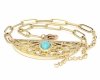 BRACELET GOLD CELEBRITY STAINLESS STEEL