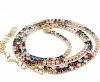 GOLD CHAIN NECKLACE celebrity STAINLESS STEEL