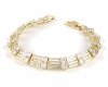 gold bracelet for a gold-plated leg