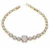 gold-plated 18k gold bracelet