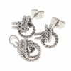 18k gold plated set pendant earrings xuping