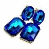 gold plated earrings with exclusive cubic zirconia