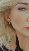 gold plated earrings with exclusive cubic zirconia