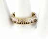 ring 19,00mm gold stainless steel