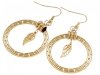 EARRINGS SILVER STAINLESS STEEL CELEBRITY