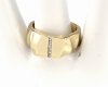 gold ring 18,60mm. gold-plated engagement xuping