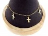 BRACELET GOLD CELEBRITY STAINLESS STEEL
