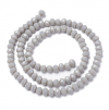 Glass beads faceted strands
