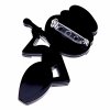 elegant gold brooch