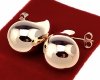 exclusive swarovski gold-plated earrings