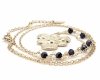 GOLD CHAIN NECKLACE celebrity STAINLESS STEEL