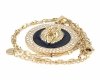 GOLD CHAIN NECKLACE celebrity STAINLESS STEEL