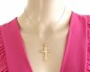 GOLD CHAIN NECKLACE celebrity STAINLESS STEEL