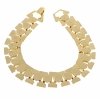 gold bracelet for a gold-plated leg