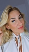 gold earrings made of stainless steel