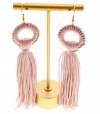 EARRINGS SILVER STAINLESS STEEL CELEBRITY