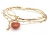 GOLD CHAIN NECKLACE celebrity STAINLESS STEEL