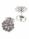 gold plated earrings with exclusive cubic zirconia