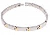 BRACELET GOLD CELEBRITY STAINLESS STEEL