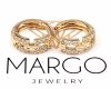 exclusive swarovski gold-plated earrings