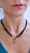 GOLD CHAIN NECKLACE celebrity STAINLESS STEEL